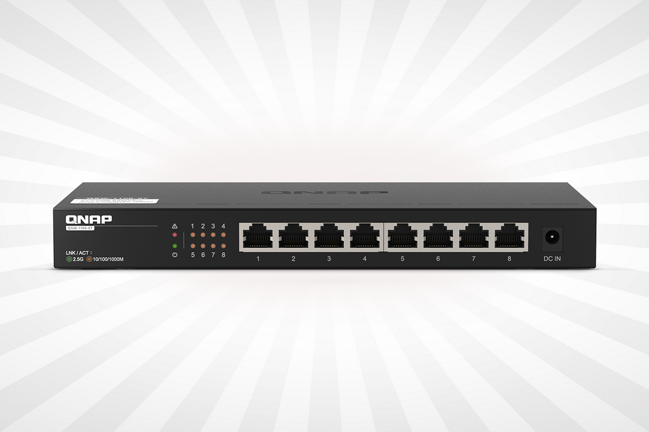 Faster Connectivity with a 2.5GbE QNAP!!